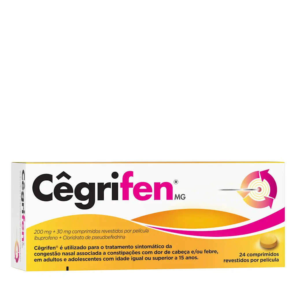 CEGRIFEN 200 MG + 30 MG X 24 COMP REC