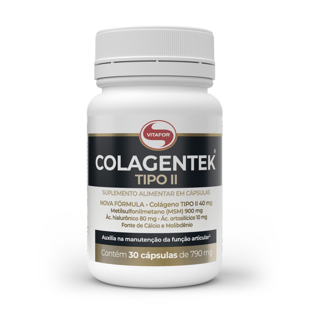 Colagentek Tipo II (60 Caps) | Vitafor