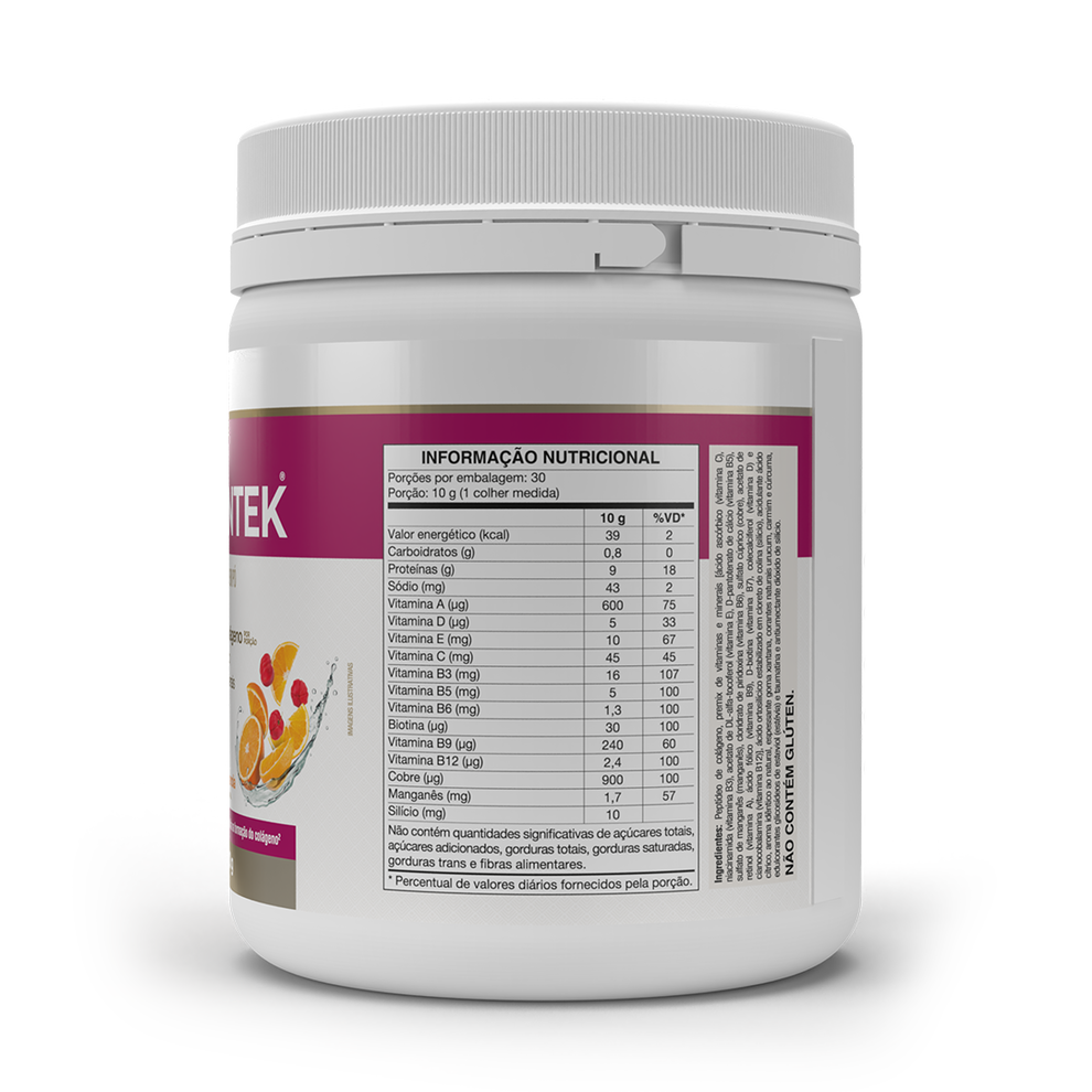 Vitafor, Colagentek®, Laranja e Acerola 300 g