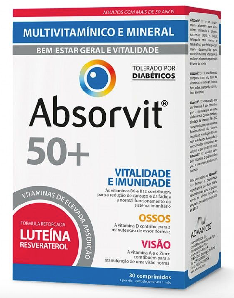 Absorvit 50+ x 30 Comp