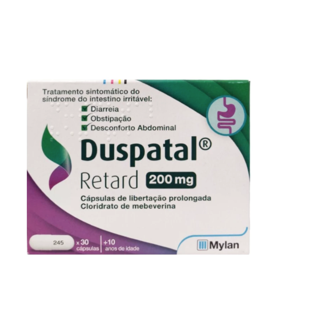 Duspatal Retard 200 mg x 30 Cáps Lib Prol