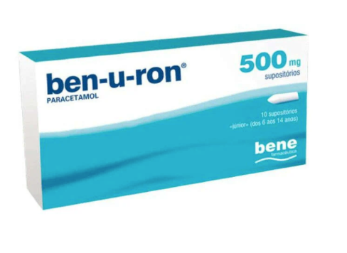 Ben-u-ron 500 mg x 10 Sup