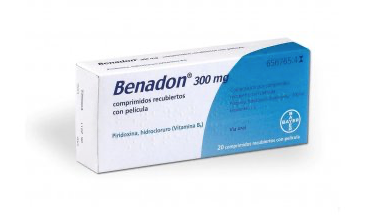 Benadon 300 mg x 10 Comp Rev
