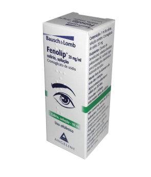 Fenolip 20 mg/ml x 10 ml Colirio Sol