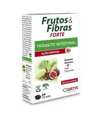 Frutos e Fibras Forte Acao Rap x 24 Comp