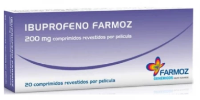 Ibuprofeno Farmoz 200 mg x 20 Comp Rev