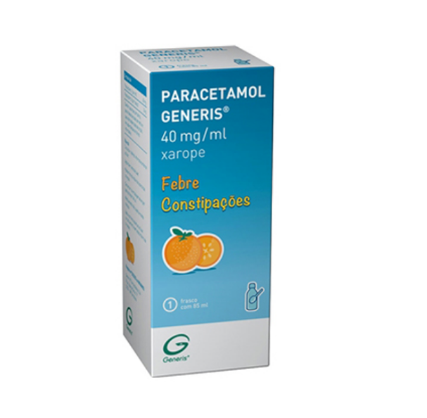 Paracetamol Generis 40 mg/ml x 85 ml Xarope