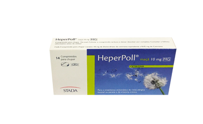 Heperpoll Maçã 10 mg x 14 Comp Chupar