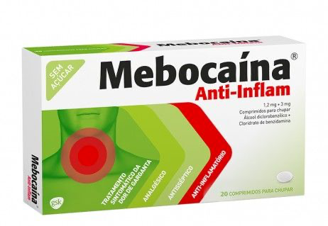 Mebocaína Anti-inflam x 30 Comp Chupar