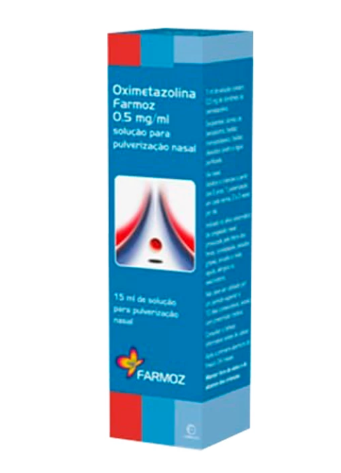 Oximetazolina Farmoz 0,5 mg/ml x 15 ml Sol Pulv Nasal