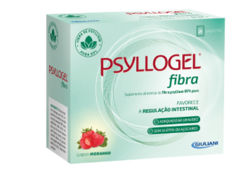 Psyllogel Fibra Morango Saq X20