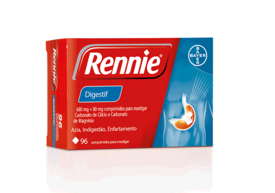 Rennie Digestif 680/80 mg x 96 Comp Mast