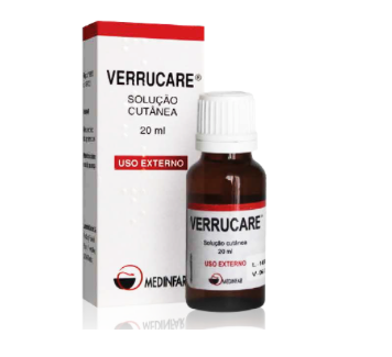 Verrucare 5 mg/ml + 100 mg/ml x 20 ml Sol Cutan