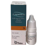 Zaditen 0,25 mg/ml x 5 ml Sol Col