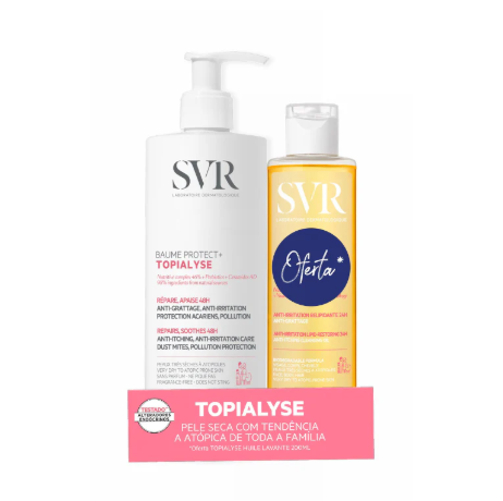 SVR Pack Topialyse Baume 400ml + OFERTA Óleo Lavante 200ml