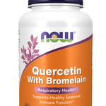 NOW - QUERCEITNA 800MG C/ BROMELAINA 165MG 120CAPS