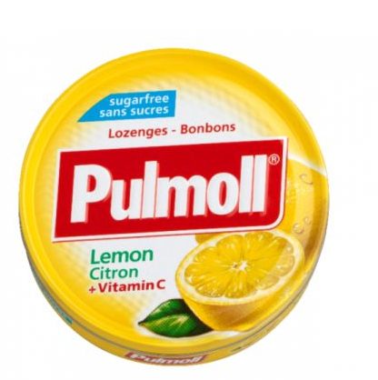 Pulmoll Pastilhas Limão + Vitamina C sem Açucar 45g