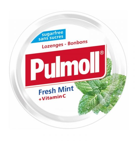 Pulmoll Pastilhas Menta Fresca + Vitamina C 45g