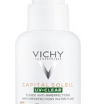 Vichy Capital Soleil UV-Clear Fluido Aquoso Anti-Imperfeições SPF50+ 40ml