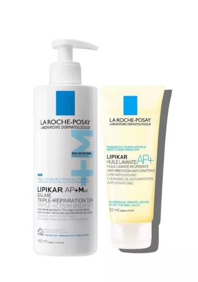 La Roche-Posay Lipikar Bálsamo AP+Max 400ml + Óleo Lavante 100ml