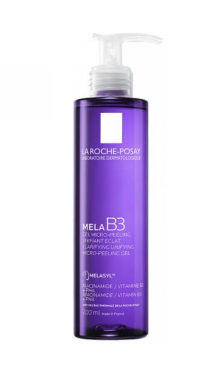 La Roche Posay Mela B3 Gel de Limpeza de Rosto Esfoliante Anti-manchas 200ml