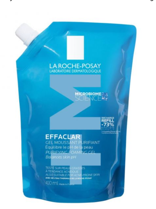 La Roche Posay Effaclar +M Gel Purificante Pele Oleosa Recarga 400ml