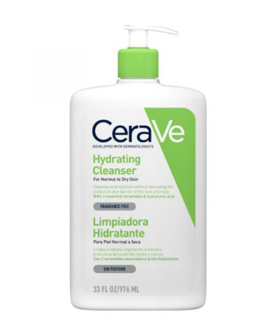 CeraVe Hydrating Cleanser Limpiadora Hidratante 976ml
