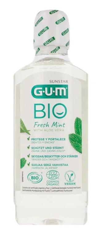 Gum Bio Colutorio Fresh Mint Aloe 500Ml