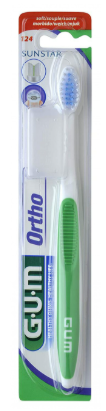 Gum Escova Dentes 124 Ortodôntica Média