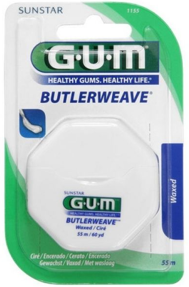 G.U.M Fio Dentário 1155 encerado 55m