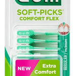 Gum SOFT-PICKS COMFORT FLEX Menta X40