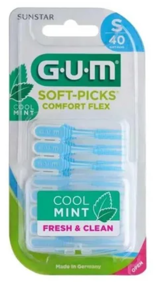 Gum Soft Picks Comfort Flex S Mint X40