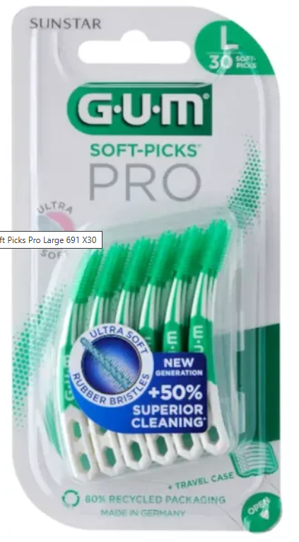 Gum Soft Picks Pro Large 691 X30