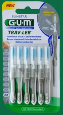Gum Trav-Ler Escovilão 1619 Con Pt x6