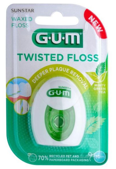 G.U.M Twisted Floss Fio Dentário 3500 30m