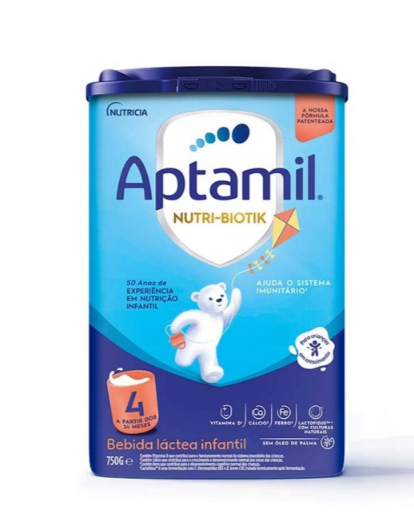 Aptamil NUTRI-BIOTIK 4 Bebida láctea infantil, Lata 750g 24M+
