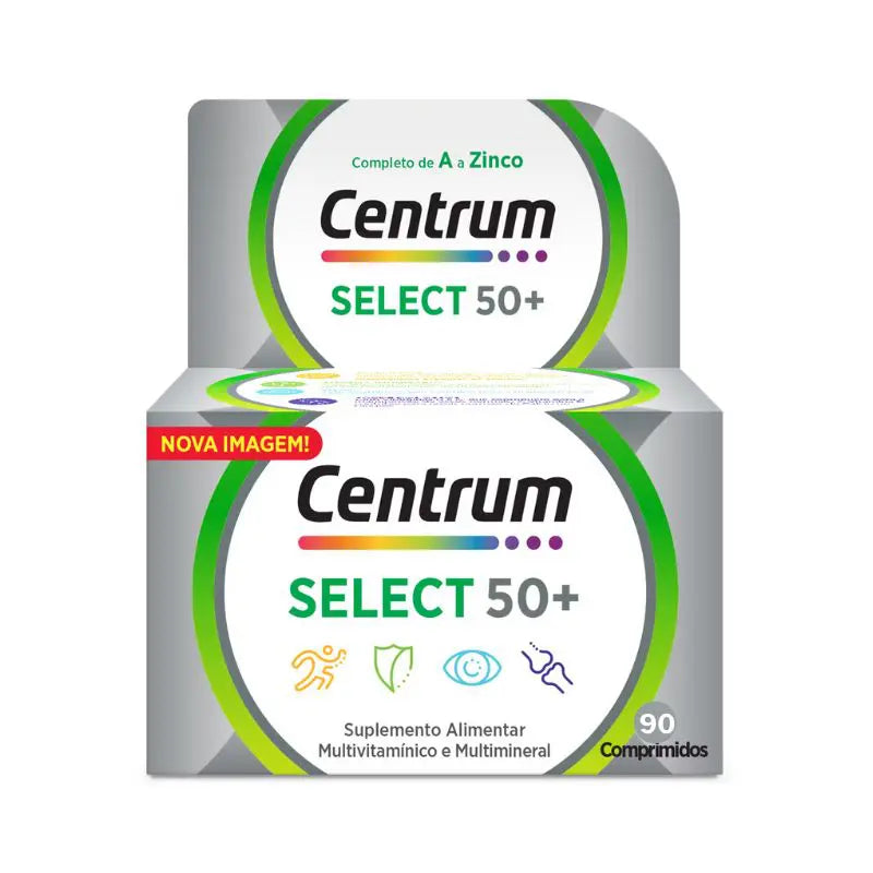 Centrum Select 50+ Comprimidos Rev X 90