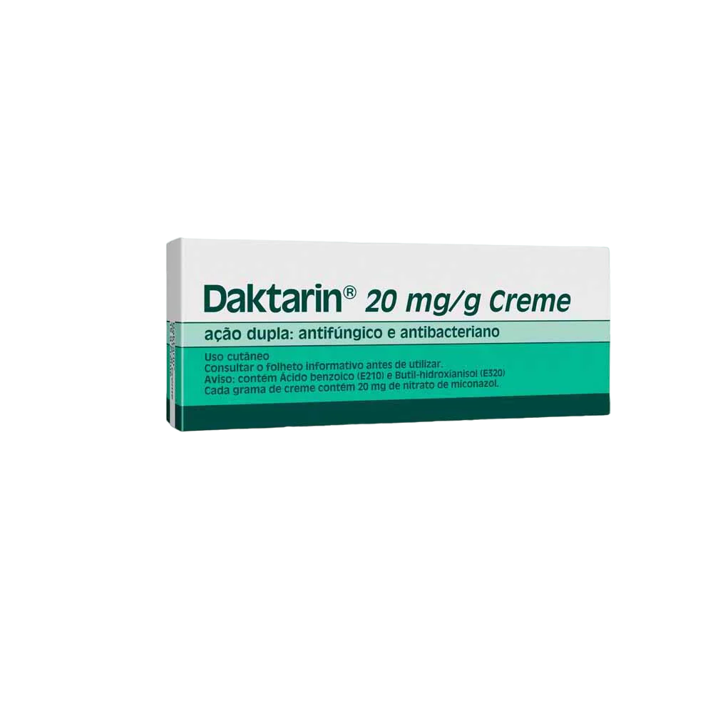 Daktarin Creme – Antifúngico para infeções nas unhas, zonas interdigitais e dermatite da fralda
