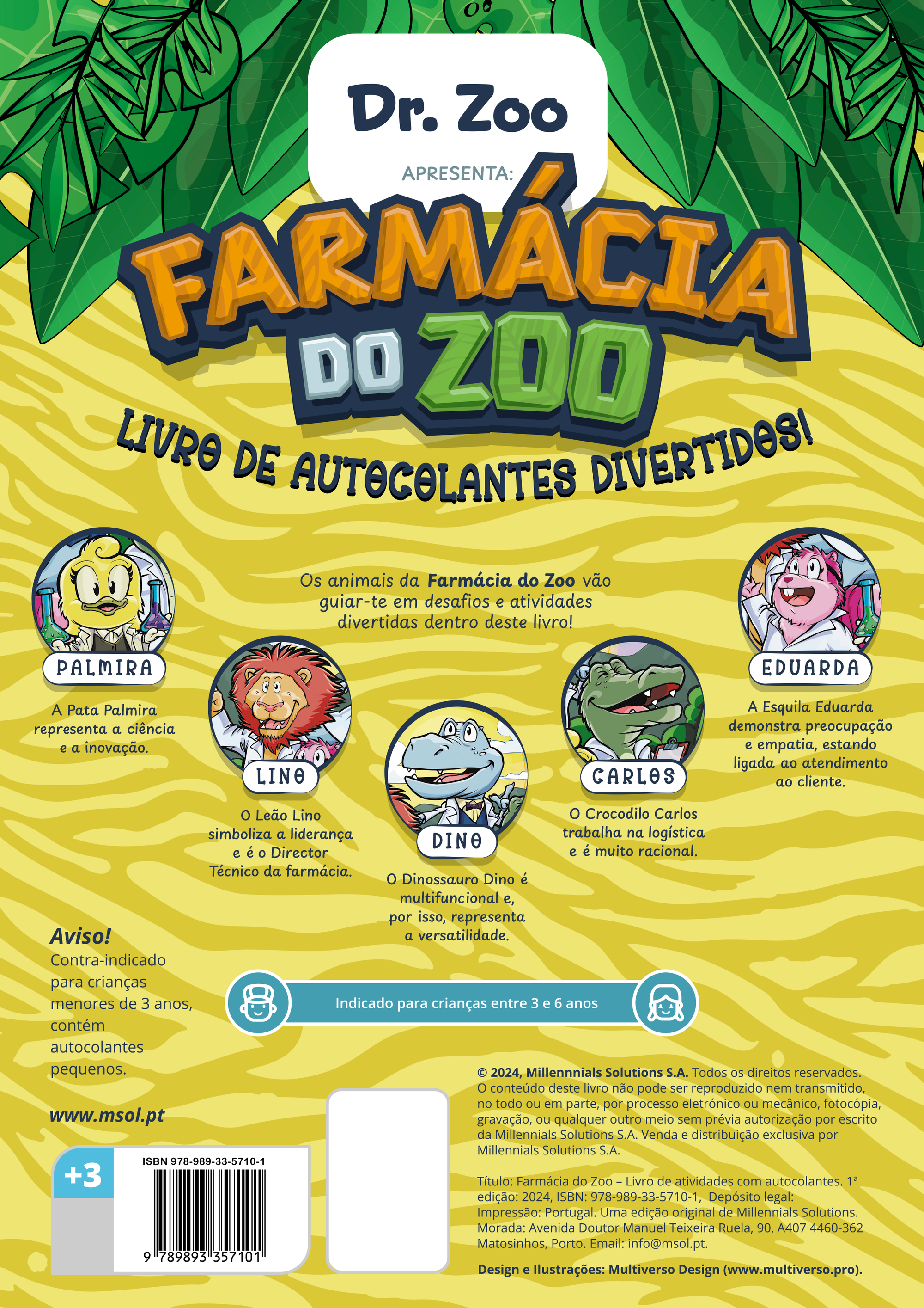 DR ZOO - Libro de pegatinas