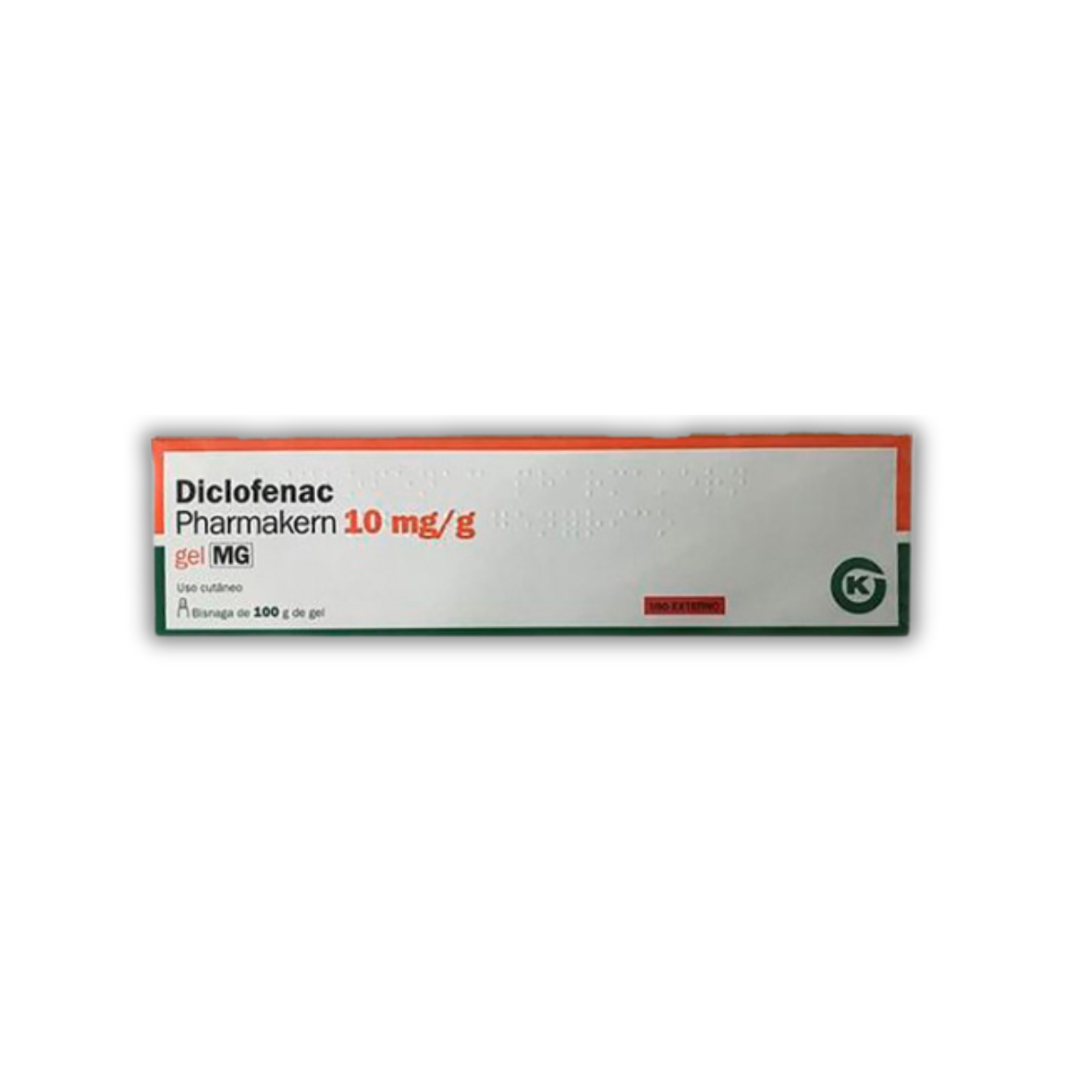 Diclofenac Pharmakern 10 mg/g x 100 g Gel