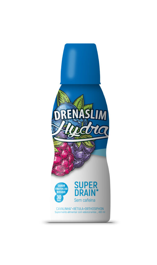DrenaSlim Hydra Frutos do Bosque 450 mL
