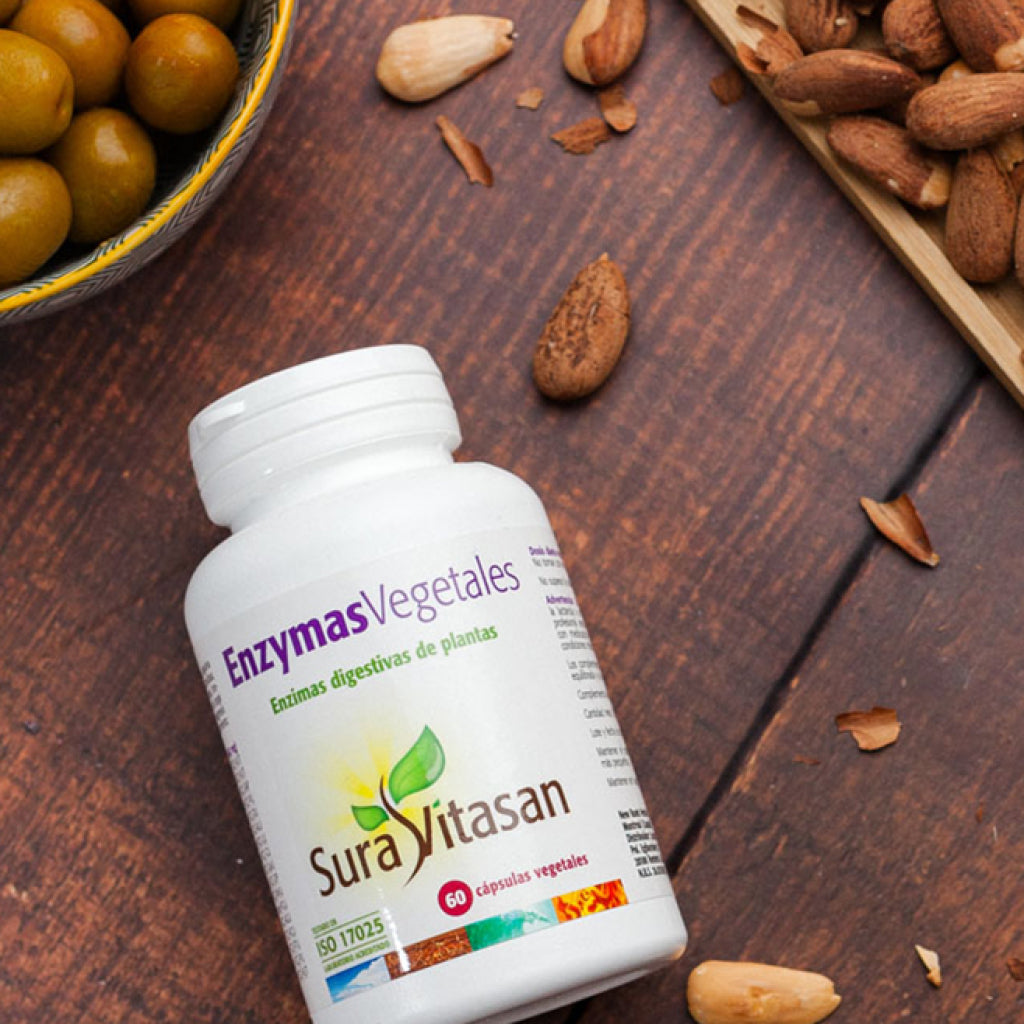 Sura Vitasan Enzimas Vegetais – 60 Cápsulas