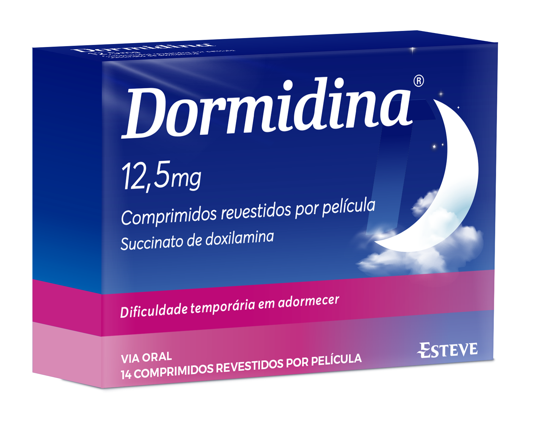 Dormidina 12,5 mg – alívio da insónia ocasional com doxilamina