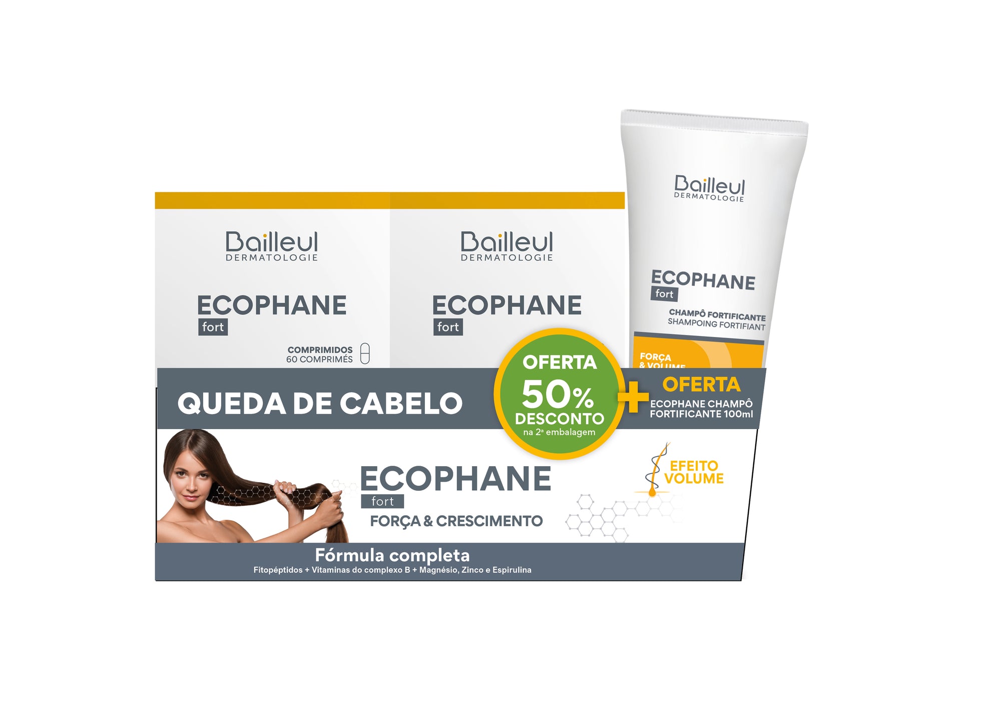 ECOPHANE FORT COMP 60X2-50%2U + CH100ML