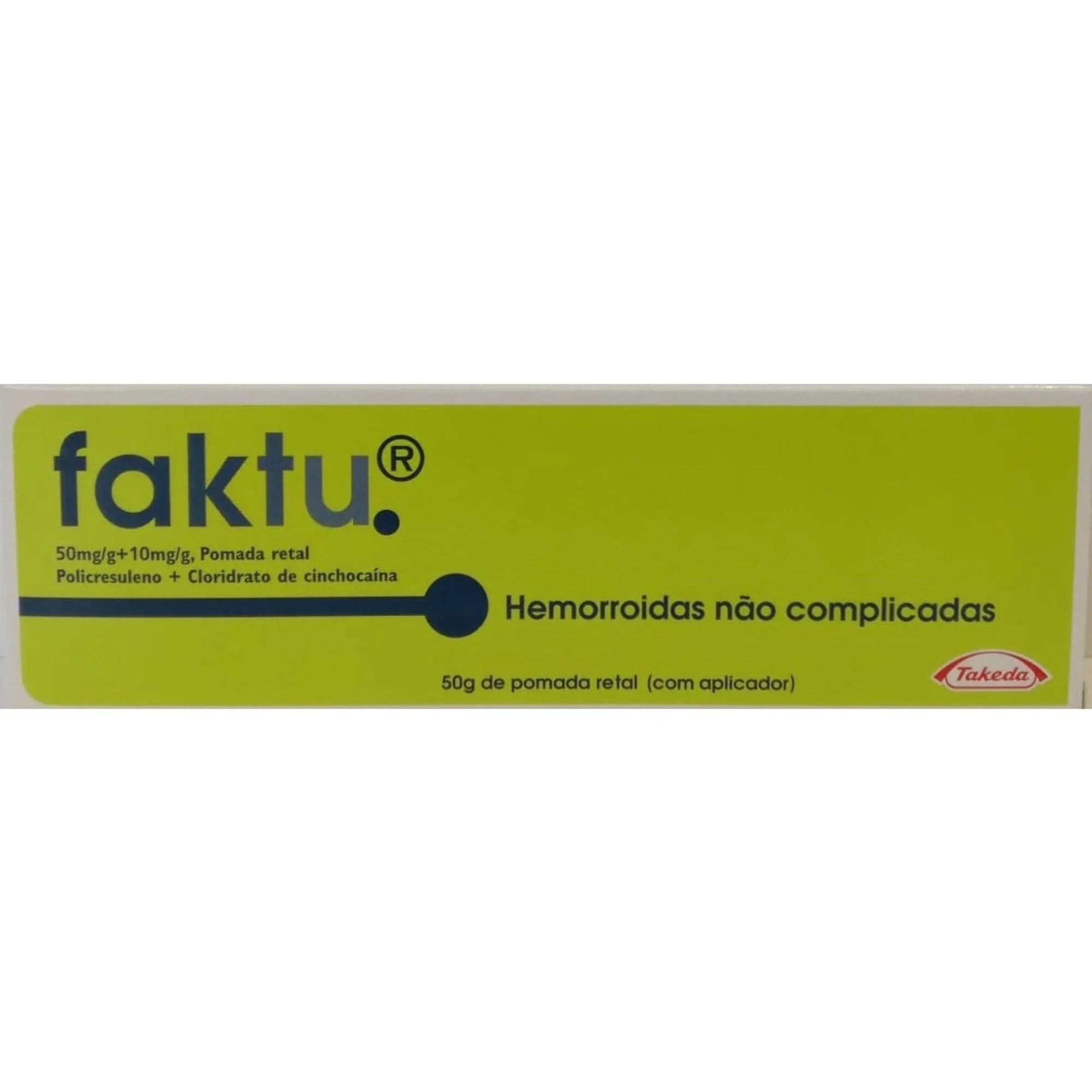 Faktu – Tratamento para hemorroidas, fissuras anais e irritação perianal.