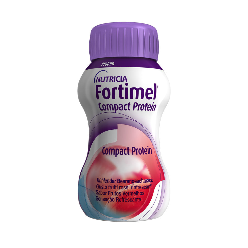 Fortimel Compact Protein Frt Verm 125ml X4