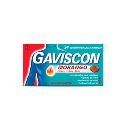 Gaviscon x 24 Comprimidos Mastigáveis Morango