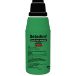 Frasco de Betadine Solução Oral para Gargarejar 125 mL – antisséptico bucal para garganta e mau hálito