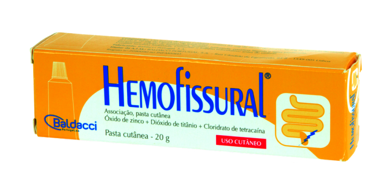 Hemofissural Pasta 20 gr