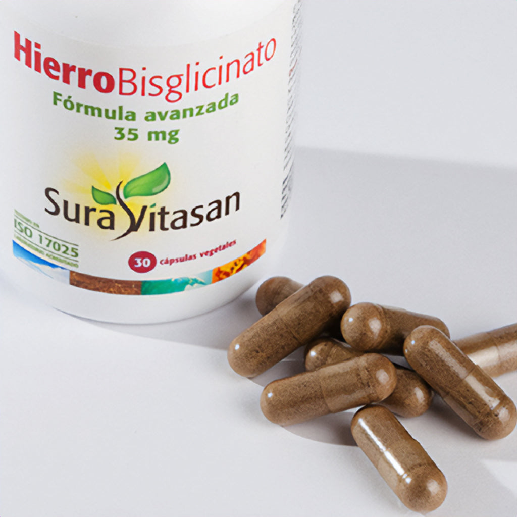 Sura Vitasan Ferro Bisglicinato – 30 Cápsulas
